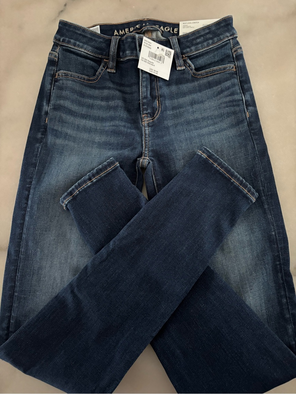 American Eagle Outfitters Indigo Stretch Skinny Jeans